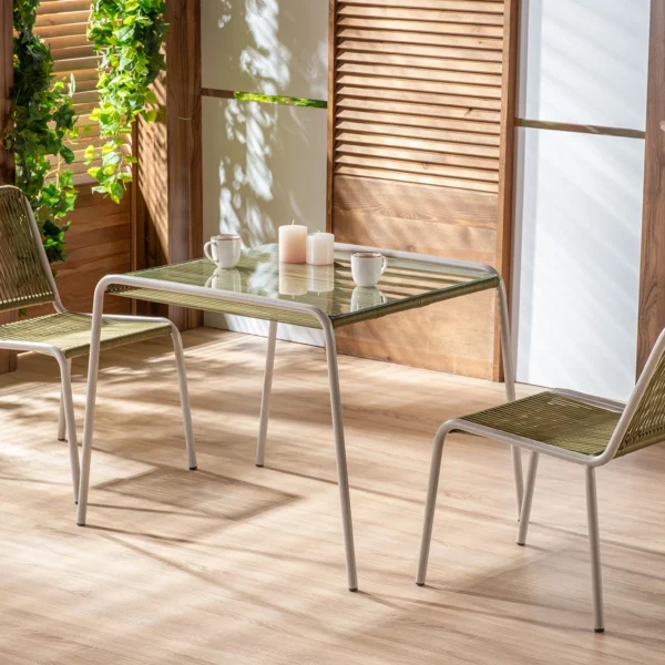 Cortona İkili Masa Takımı, Yeşil