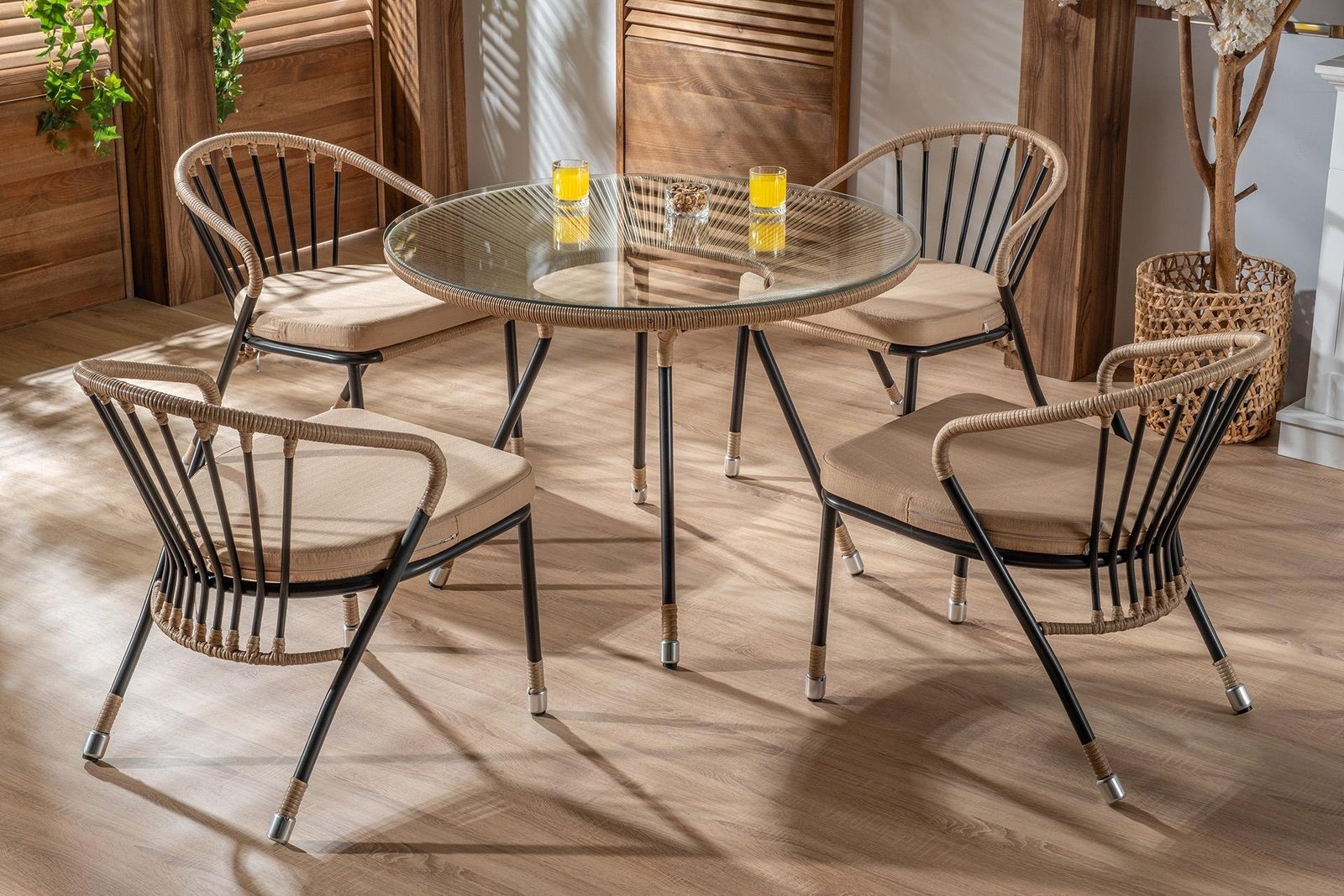 safir masa takimi rattan cappuccino 4 a902b5